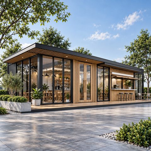 Isakhiwo Esihlanganisiwe Esiyi-Modular | I-Prefabricated Steel Modular House