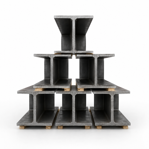 Madaidaicin H Beam Karfe don Warehouses, Gada da Frames masu nauyi