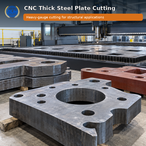 Pemotongan Plat Keluli Tebal CNC