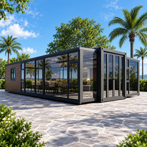 Soluci&oacute;n de construcci&oacute;n modular externa | Casas, caba&ntilde;as y unidades de alojamiento prefabricadas