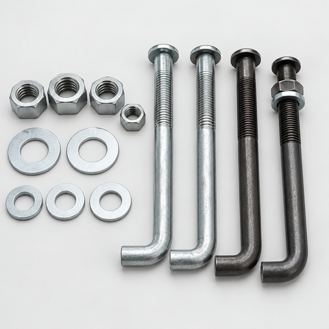 Boliti za Nanga za Miundo ya Chuma | Boliti za Nanga za Msingi wa Steel Heavy Duty