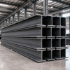 Vigas de acero estructurales personalizadas para proyectos de edificios industriales y comerciales
